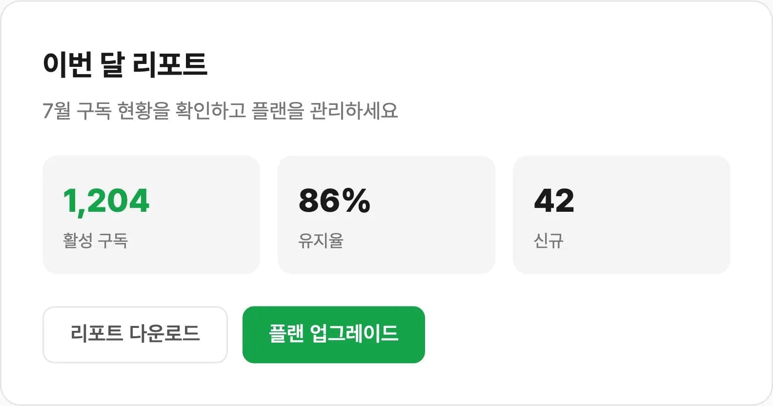 강조를 한 곳으로 모아 대비를 회복한 개선 화면