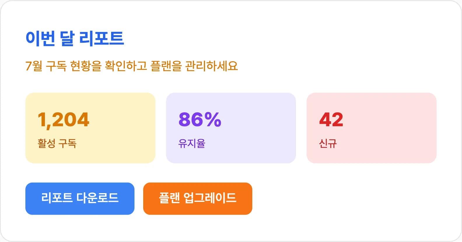 색 남용으로 위계가 무너진 AI 디자인 대비(Contrast) 실패 예시